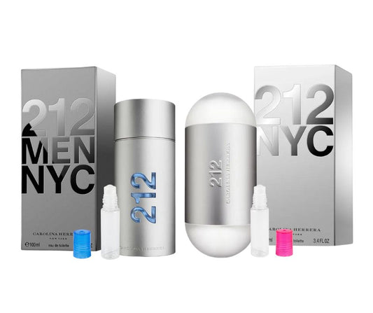 COMBO 212 NYC HOMBRE, 212 NYC DAMA- CAROLINA HERRERA
