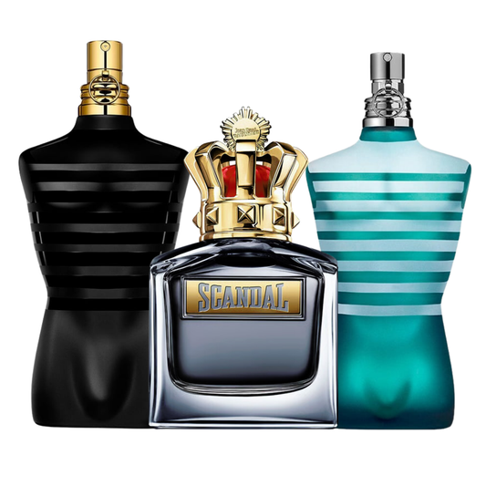 COMBO LE MALE, LE MALE PARFUM, SCANDAL-JEAN PAUL GAULTIER